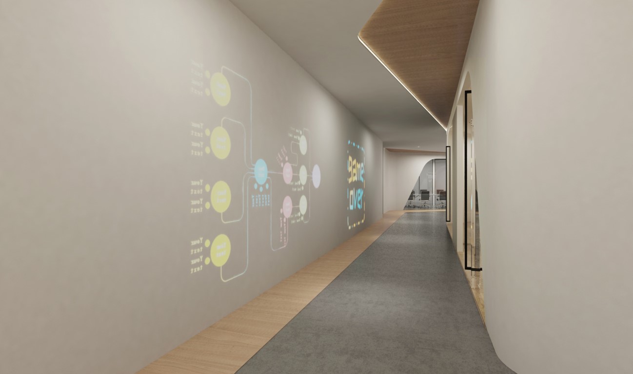 走廊空著?太浪費(fèi)了！辦公樓走廊這樣設(shè)計(jì)美呆了！